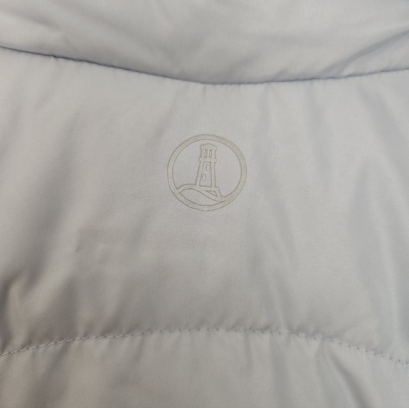 Lands' End Light Blue Puffer Vest - Picture 10 of 11